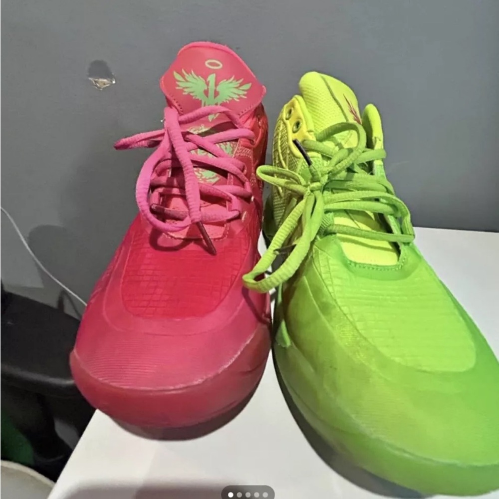 PUMA MB.01 x Rick and Morty Green/Red 2022 Lamello ball size 10 men’s